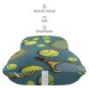 BTCOWZRV Funny Tennis Racquets and Tennis Balls Car Neck Pillow Set of 2 Ultra Comfortable Car Headrest Pillow for Driving Soft Car Neck Support Pillow, Memory Foam and Breathable Removable Cover view 4