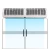 DIHRVTHC Business Entrance and Exit Air Curtain, Large Air Volume, Low Noise Fan, Dual-Speed Adjustable, Energy Saving(0.6m) view 4