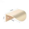 MKGOXAKC Gold Door knob Cabinet Pulls Furniture Handles Kitchen Door Handle Copper Drawer Pull Knobs Cupboard 40mm1pc Door knob view 2