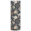 ALAZA Sea Turtle Coral Reef Black Vase for Flowers 3.9" W x 11.8" H Cylinder Vases for Centerpieces Home Office Decor Storage Container view 1