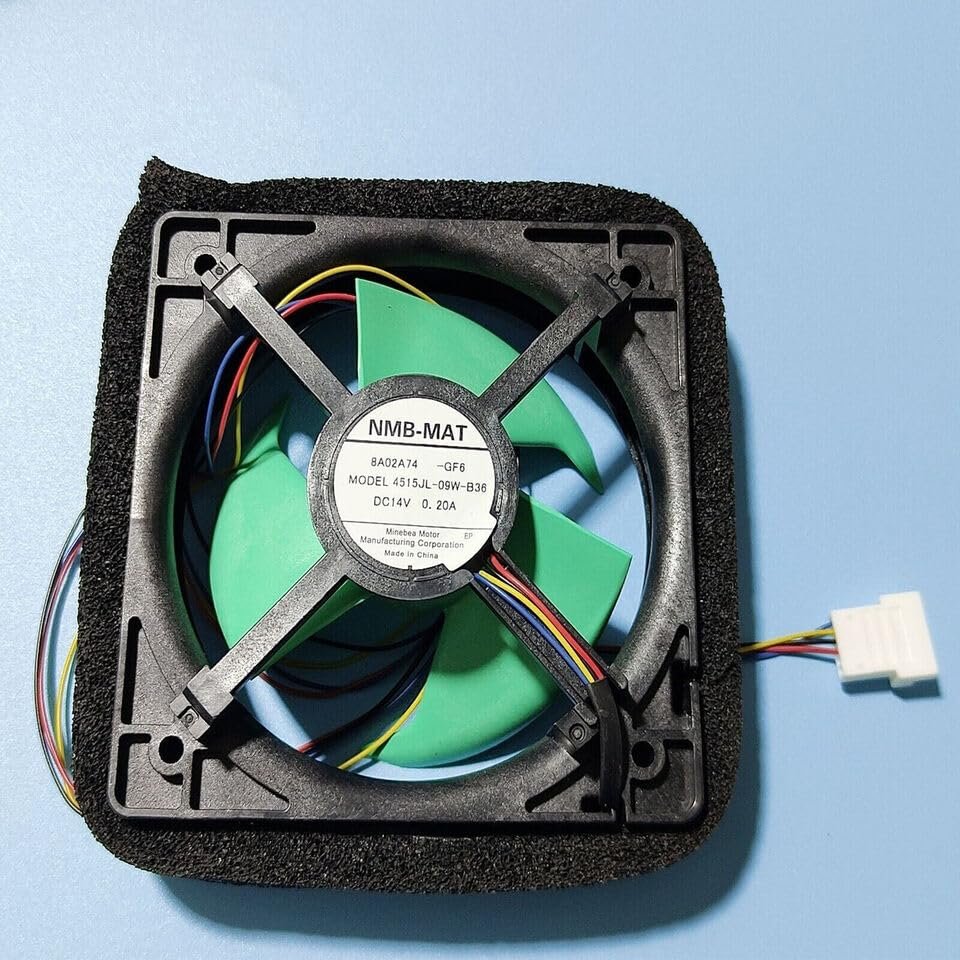 shayanruo Suitable Fit for Haier Panasonic Refrigerator Motor Fan 4515JL-09W-B36 DC14V 0.20A