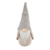 10" Lighted Nose and Plush Hat Tabletop Christmas Gnome Decoration Beige Polyester view 1