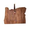 Acacia Wood Oregon Cutting Board A Natural Brown view 1