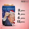 2 to 12 Pack Trump Can Huggers - MAGA Trump Fight Coolies. Full Color, Perfectly Sewn, USA Printed Beer Can Sleeves view 4
