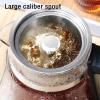 1.2L Electric Tea Kettle,Automatic Glass Steam Spraying Insulated Hot Water Electric Kettle Water Boiler,Removable Lid,Electric Kettles for Boiling Water view 2