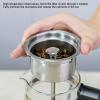 1.2L Electric Tea Kettle,Automatic Glass Steam Spraying Insulated Hot Water Electric Kettle Water Boiler,Removable Lid,Electric Kettles for Boiling Water view 4