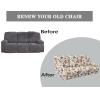 ZSDCGC 3 Seat Stretch Reclining Couch Covers, Recliner Sofa Covers for 3 Cushion Couch Recliner Set 8-Piece Spandex Recliner Couch Sofa Cover Furniture Protector with Elastic Bottom(K) view 4