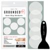 Anti Slip Shower Stickers, Non Slip Bathtub Stickers for Safety, Shower Floor Non Slip Stickers with Scraper for Bathtub, Shower, Stairs, Boats. (28 Clear Circle) Bathtub Non Slip Stickers view 1