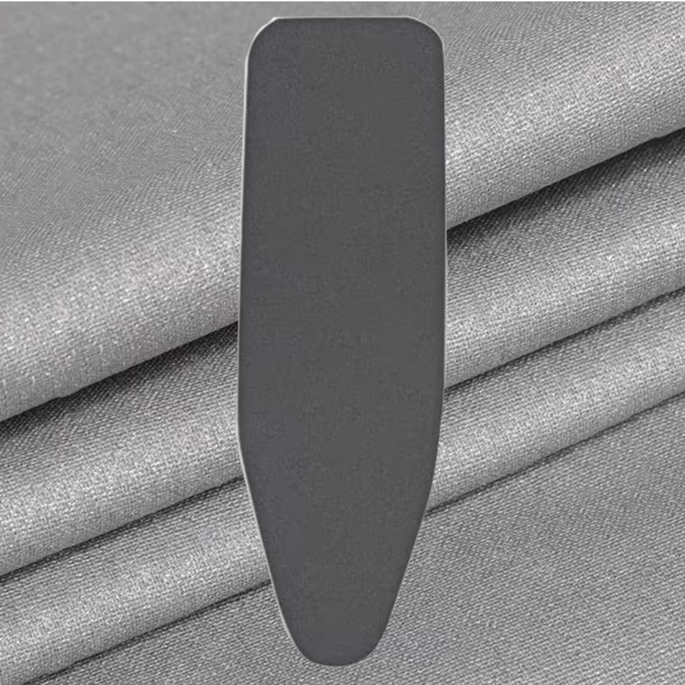 TAJMDGW 15x48 Inch Ironing Board Cover and Pad, Heat Reflective Ironing Board Pad with Padding, Cotton Ironing Padding Drawstring 13x36, 13x39, 14x44(Black,13x39 inch(33x100 cm))