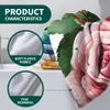 GAIIIIYOU Peony Rose Flowers Bath Sheet Green Botanical Leaves Printed Shower Towel Absorbent Bath Towel for Bathroom view 2