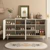 GLigeT Shoe Shelf Shoe Cabinet Luxury Home Door Storage Cabinet Luxury Style Shoe Cabinet Simple Entry Shoe Cabinet Balcony Storage Cabinet Shoe Rack view 4