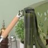 VXHCS Rolling Cart Organizer, Plastic Rolling Cart with Lockable Wheels, Lightweight Utility Cart Storage Cart for Kitchen, Bathroom, Craft Room(Dark Green,40x25.5x91cm) view 2
