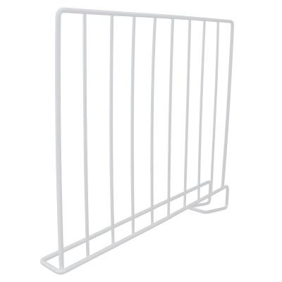 NOENNULL Shelf Divider Wooden Cabinets, Sturdy Organiser Divider for Storage in Bedroom, Kitchen, Bathroom and Office Shelves