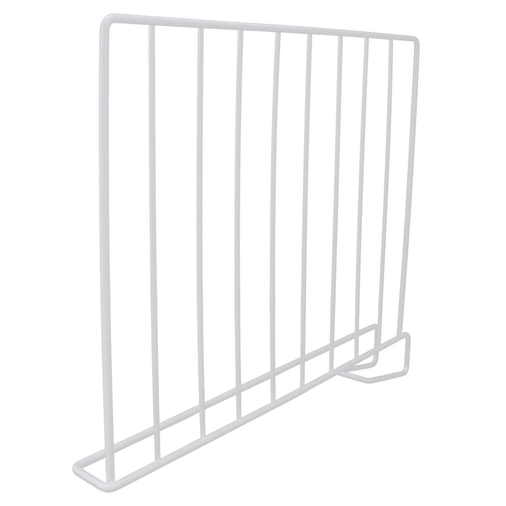 NOENNULL Shelf Divider Wooden Cabinets, Sturdy Organiser Divider for Storage in Bedroom, Kitchen, Bathroom and Office Shelves