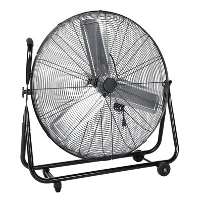 Simple Deluxe Dynamic 30-Inch Floor Fan with Roll Booster - Industrial-Grade Airflow, 360 Degree Adjustable Tilt, and Portable Design for Rapid Cooling and Flexible Air Circulation