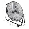 Simple Deluxe Dynamic 30-Inch Floor Fan with Roll Booster - Industrial-Grade Airflow, 360 Degree Adjustable Tilt, and Portable Design for Rapid Cooling and Flexible Air Circulation view 4