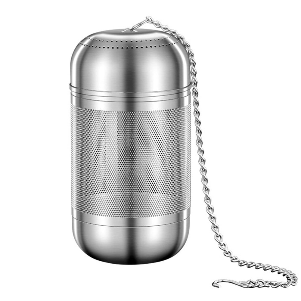 HomeLoft Basics Tea Infuser - Ball Loose Tea Steeper, Stainless Steel Tea Ball Strainer Infusers, Resistant Extra Fine Mesh Tea Strainers, Tea Infuser For Loose Tea, Black Tea, Rooibos, Etc, large
