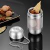 HomeLoft Basics Tea Infuser - Ball Loose Tea Steeper, Stainless Steel Tea Ball Strainer Infusers, Resistant Extra Fine Mesh Tea Strainers, Tea Infuser For Loose Tea, Black Tea, Rooibos, Etc, large view 2