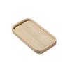CAMPINGMOON Mess Tin Cutting Board 6'' x 3.3'' Wooden Cooking Cutting Plate Coaster Pot Holder YM-1609 view 1