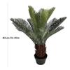 Artificial Trees Artificial Trees 80cm/2.62ft Fake Tree Simulated Cycad Potted Plant in Black Pot for Indoor Outdoor Artificial Plant Decor Decor view 2