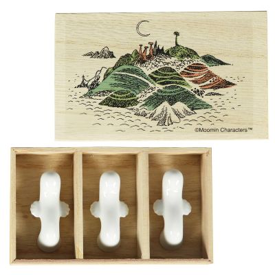 (Yamakasyoten) Chopsticks Rest, white