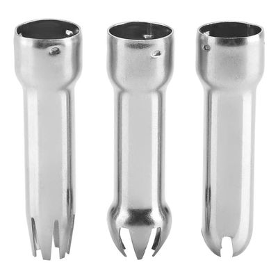 3pcs Stainless Steel Cream Dispenser Tips, Universal Whipped Cream Stabilizer Cake Decorating Nozzles Whipped Cream Dispenser Parts for DIY Baking