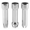 3pcs Stainless Steel Cream Dispenser Tips, Universal Whipped Cream Stabilizer Cake Decorating Nozzles Whipped Cream Dispenser Parts for DIY Baking view 1