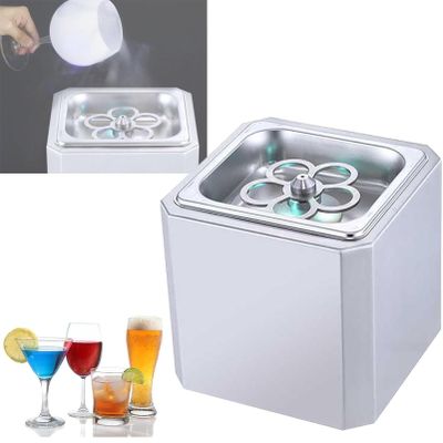 YXFAZPP Glass Chiller, Co2 Glass Froster for Cups and Glasses, Instant Drink Chiller for Cocktail, Beer, Mixed Drinks, Glass Chiller for Bar, Restaurant, Kitchen