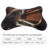 BTCOWZRV Owl Plays Piano Car Neck Pillow Set of 2 Ultra Comfortable Car Headrest Pillow for Driving Soft Car Neck Support Pillow, Memory Foam and Breathable Removable Cover view 2