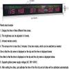 Kadxyan Time Zone Clocks for The Wall, World Clock Multiple Time Zones, 3 Time Zone Clocks, WiFi Connection, City Can Be Changed, Suitable for Multinational Hotels, Airports, Entertainment Venues view 2
