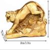 JKSVTF Chinese Zodiac Statues Pure Copper Guardian,for Home and Office Feng Shui Decor Congratulatory Housewarming Attract Wealth and Good Luck (Tiger) view 3