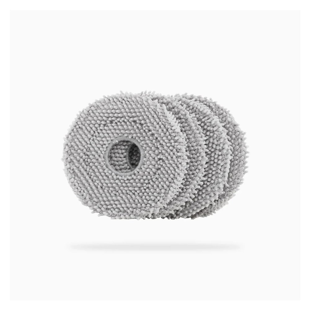 HNGHBRDF Mop Tray, Compatible for Q Revo MaxV/Q Revo Pro Mop Cloth Holder Mop Mount Spare Accessory Parts(Mop 4PC)