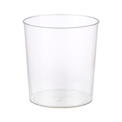 Clear Trash Can, Transparent Design, Plastic Garbage Bin, Large Capacity, for Kitchen, Bathroom, Bedroom, Office, and Dorm
