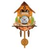 Cuckoo Clock, Antique Wooden Cuckoo Birdhouse Wall Clock with Auto Swing Pendulum,Home Decor Hanging Cuckoo Clock Auto Swing Pendulum Home Decor (CM002) view 1