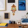 Cuckoo Clock, Antique Wooden Cuckoo Birdhouse Wall Clock with Auto Swing Pendulum,Home Decor Hanging Cuckoo Clock Auto Swing Pendulum Home Decor (CM002) view 4