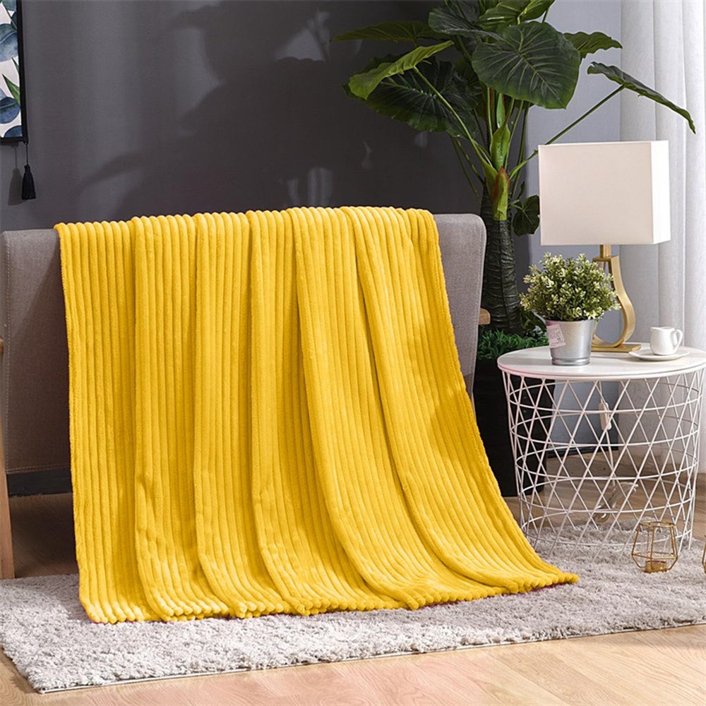Cozy Super Soft Throw Blankets for Bed, 80" X 60" Extra Large Solid 3D Textured Decorative Fluffy Blanket for Sofa Living Room, Fuzzy Lightweight Warm Plush Flannel Blankets for All Season Use