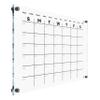 Premium Wall Acrylic Calendar - Dry Erase Board - Reusable Board for Office and Home - Large Glass Calendar for Wall (28x20'') view 1