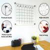 Premium Wall Acrylic Calendar - Dry Erase Board - Reusable Board for Office and Home - Large Glass Calendar for Wall (28x20'') view 2