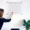 Premium Wall Acrylic Calendar - Dry Erase Board - Reusable Board for Office and Home - Large Glass Calendar for Wall (28x20'') view 4