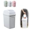 KELINFONG Bathroom Trash Can with Lid,5.5 Gallons, Plastic Garbage Can with Lid, Waste Basket,Trash Bin,Garbage Bin,Pink Trash Can for Kitchen, Bathroom, Dorm, Living Room, Outdoor, Bedroom, Office view 3
