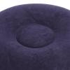 Portable Folding Small Inflatable Stool, Ottoman, Footrest Stool for Home Office Travel, Courtyard, Living Room, Outdoor view 4