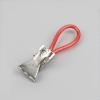 10Pcs Hanging Tea Towels Clips, Hanging Clothes Pegs, Hand Towel Hangers, Cloth Hanger Towels Clips with Hanging Loop for Oven Mitts Tea Towels, red view 2