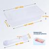 Caylielam 2-Pack Bacon Keeper Containers for Refrigerator, Airtight Fridge Meat Food Storage Boxes with Lids and Tongs, Clear and Reusable Plastic Fruit Cheese Eggs Serving Holder, Microwave Safe view 2