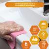 MED PRIDE Clear Food-Prep Poly Gloves,Latex-Free,One Size Fits All,500-Ct view 2