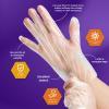 MED PRIDE Clear Food-Prep Poly Gloves,Latex-Free,One Size Fits All,500-Ct view 3