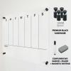 Weekly Premium Large Glass Calendar - Reusable Board for Office and Home - Dry Erase Board - Acrylic Wall Calendar for Family (18x14'' (Small)) view 3