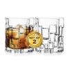 Barski Whiskey Glasses - Double Old Fashioned Rocks Glass - Set of 2 Lowball Tumbler - DOF Crystal Glass Tumblers - For Scotch - Bourbon - Water - Beverage - Drinking Glasses - 11 oz - Made in Europe view 2
