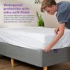 Purple Deep Pocket Waterproof Mattress Protector - California King, Fits Mattresses 15.5" - 20" - Durable Protection with Comfort-First Design for All Mattress Types view 2