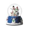 Roman, 5.5" H 100mm Musical Snowman Family Glitterdome, Tabletop Christmas Decoration, Winter Wonderland view 1