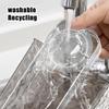 AZMYSM Multifunctional Anti-Glue Glacier Pattern Tissue Box, Kitchen Storage Box, Punch-Free, Keeps Wipes Fresh, Non-Slip Flushable Holder, Removable Shower Basket for Bathroom (White+Grey 2pcs) view 2